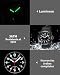 Imagen de CIVO Relojes Hombre Militares para Marido: Analógico Reloj de Pulsera Correa de Nailon Negro