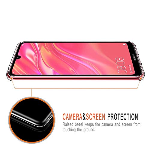 Pnakqil Caso Telefono Huawei Y7 2019 Cover,Morbido...