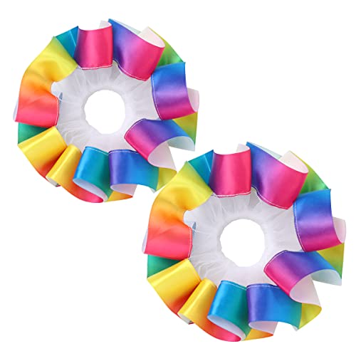 Watermelon 2Nd Birthday Outfit For Baby Girls Romper Rainbow Tutu Skirt Headband Socks 4Pcs Summer Clothes Set For 2 Year Old Princess Cake Smash Photo Prop Dress Rainbow 2Nd Birthday 4Pcs 2 Years #TOP5