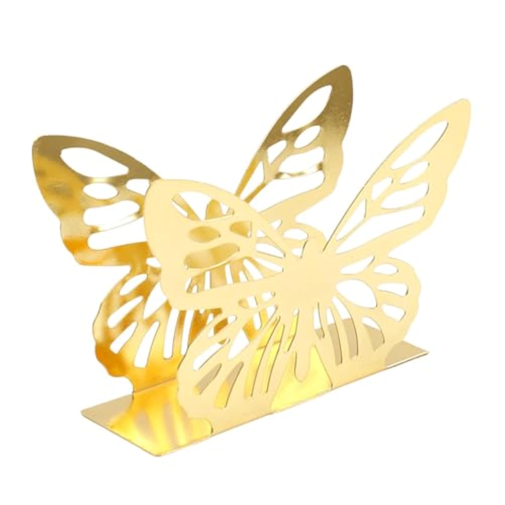Butterfly Napkin Holder for Table Tissue Dispenser, Gold