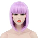 Ashley O Black Mirror Cosplay Guide: Ultimate Pop Star Costume 2 Light Purple Short Bob Wig