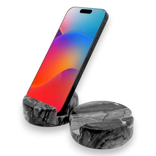 TransMarble Luxury Marble Cell Phone Stand Holder for Popular Smartphones