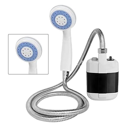 Dpofirs Portable Battery Powered Outdoor Shower Cover