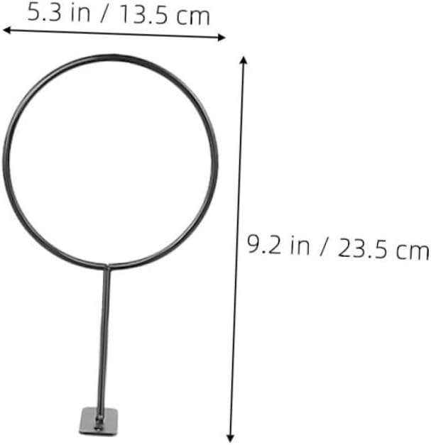 8Pcs Wall Mount Ball Rack Space Saving Basketball Football Volleyball and Rugby Display Stand for Organized Sports Equipment Storage Finish