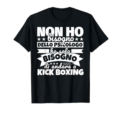 KICK BOXING regalo divertente Maglietta