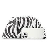 JBB Women's Zebra Clutch Purse Cloud Pouch Bag Dumpling Shoulder Bags Evening Crossbody Handbags