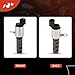 A-Premium Intake Engine Variable Valve Timing (VVT) Solenoid Compatible with Mitsubishi Outlander 2011-2020, Outlander Sport 2011-2020, Outlander PHEV 2018-2020, Lancer 2011-2016, RVR 2011-2020