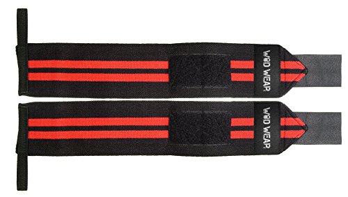 Par de Munhequeiras Faixa de Pulso Proteção Treino Straps Powerlifting Crossfit Academia Musculação