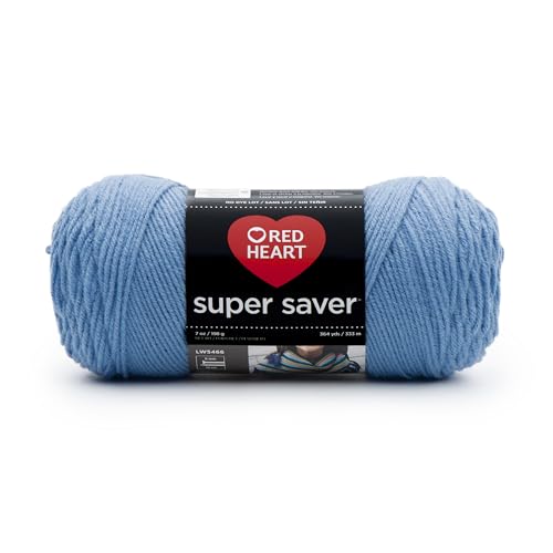 RED Heart Super Saver Yarn, Light Periwinkle