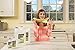 SCS Direct Storage Jars 6oz (6 Pack) - Maddie Rae's Wide Mouth, Air Tight Container, and Refillable Organizer Jars with White Lids, Perfect for Makeup, Arts and Crafts, DIY Crafts, Gifts