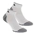 adidas Men's Superlite Speed Mesh Low Cut Socks (2 Pack), White/Black/Light Onyx, Large
