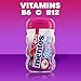 Mentos Vitamins Gum Sugar-Free Chewing Gum with Xylitol, Berry Flavor, Easter Basket Essentials Stuffers for Kids and Adults, Vitamins, 45 Pieces (6-Pack)