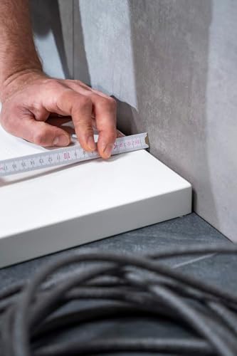 wolfcraft Fugenfüllprofil aus PE I 4361000 I Zum Hinterfüllen von Fugen mit Fugenbreiten von 8-12 mm