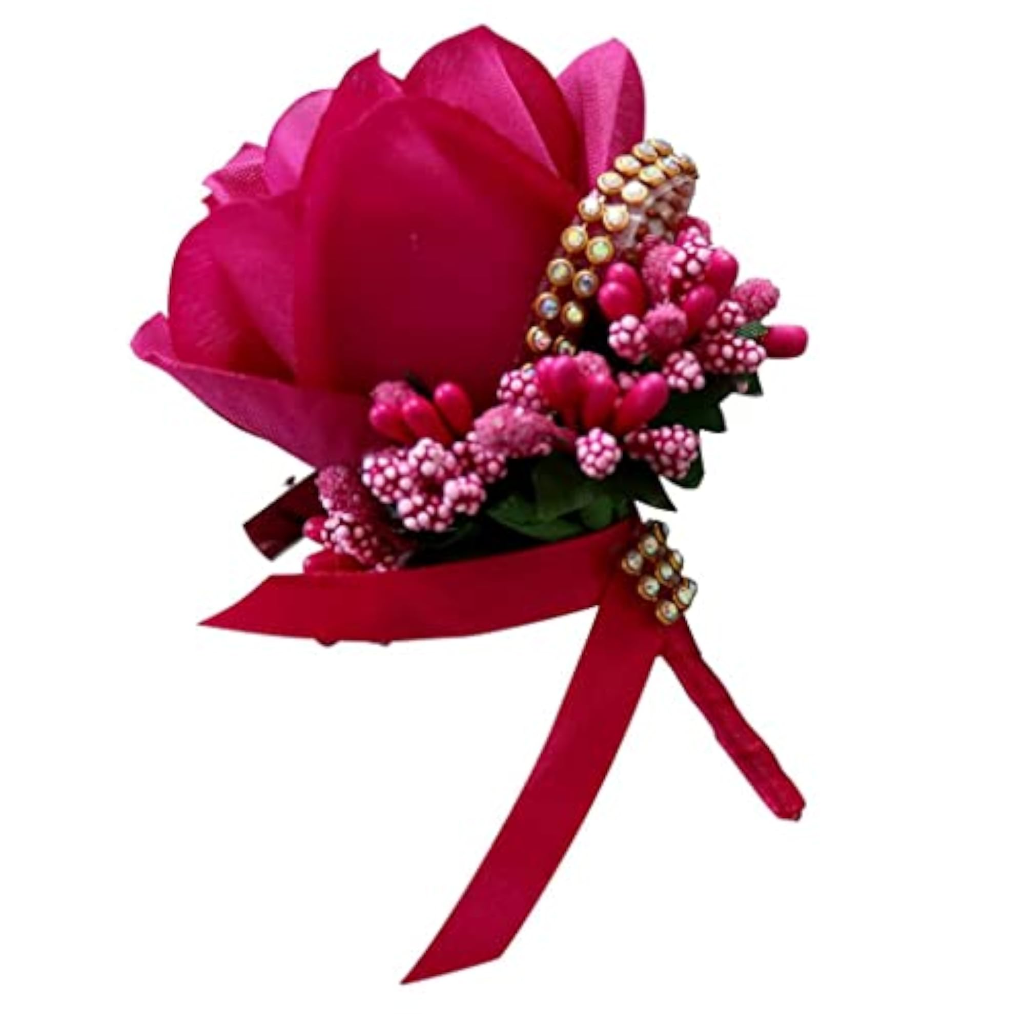 Stimulation Rose Flower Brooch Pin Corsage