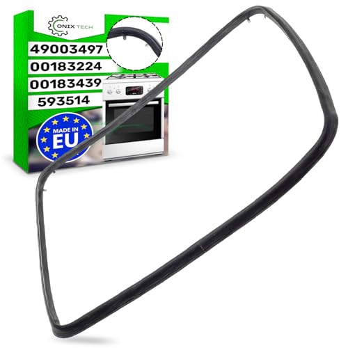 Joint Four avec Code Original 593514 00183439 00183224 49003497 pour Gorenje pour Bosch pour Siemens - Joint Four Universel avec 8 Crochets - MADE IN EU -...