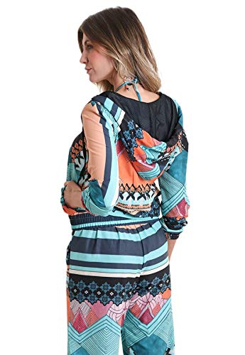 Jaqueta com Capuz Tulum - Azul G