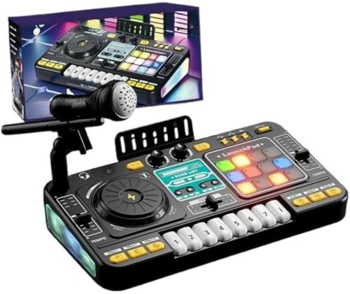 Amazon.co.jp: Vilom 子ども用DJミキサーピアノ：多彩な音色と光で創造