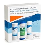 Hidro Water – Kit Recambio Cartuchos Universales Osmosis Inversa 10” |...