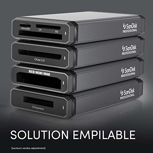 SanDisk PRO READER CFexpress lecteur de carte mémoire USB 3.2 Gen 2 3.1 Gen 2 Type C Neuf - vue 8