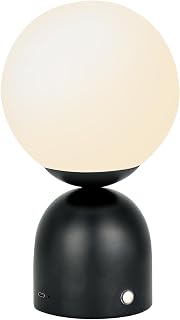 Cordless Globe Glass Table Lamp