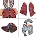 WYDDDARY Detachable Human Torso Model 31.89 in Dual-Sex Torso Anatomy Model for Medical Student, Lab & Classroom Use