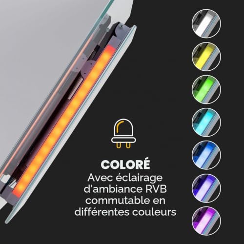Hotte murale sans tête Klarstein Eleonora 60cm Extraction dair 426 m³h - vue 7