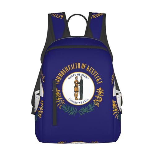 Sac à dos drapeau Kentucky pour soulager le dos en voyage et au travail