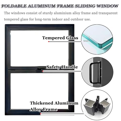 Ventana de servicio plegable para cafetería de comida rápida y food trucks modernos 4