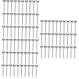 LALADEFIEE 90 Pcs Fruit Fork Celsius Soda Appetizer Drink Ribbon Toothpick Cupcake Food Cocktail Picks Edible Decor Bow Lid Cups Cheese Biw Party Pearl Plastic