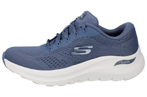 Skechers Baskets Arch Fit 2.0 Big League pour Femme, Slate, 36.5 EU