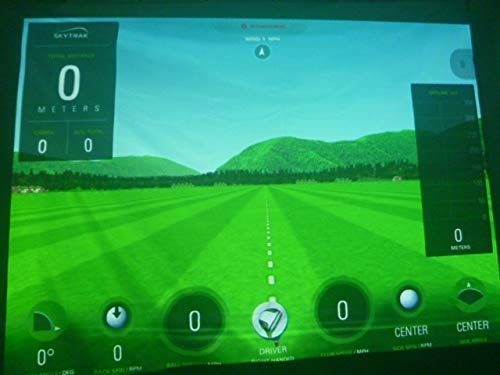 GolfSimulator schlagfeste Leinwand Größe L 360cm x 270cm - Impact Screen Cover