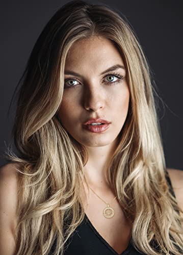 Compass Necklace for Women, 925 Sterling Silver Compass Pendant Jewelry Cubic Zirconia Unisex Senior High School College for Masters Degree Graduation Birthday Christmas Ideas Gift2