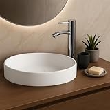 ADAPTÉE À TOUS LES PLANS : Que vous optiez pour une installation à poser ou à encastrer, cette vasque semi-encastrée s'adapte à tous types de plans, pour plus de polyvalence et de praticité.