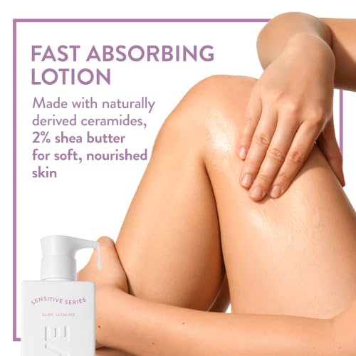Native Sensitive Body Lotion, 48H Hydration for Soft Skin, Hypoallergenic Fragrance, Free from 81 Known Allergens, Naturally Derived Ceramides, Bare Jasmine Scent, 18 Fl Oz - image 5