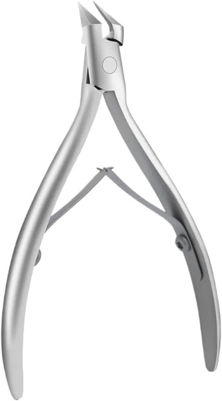 Nail Clippers Toenail Cutters Pedicure Tools 120°Cutting Angle Ingrown Paronychia Correction Tool Sets(Silver)