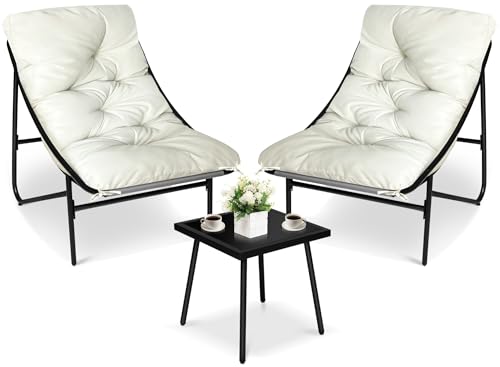 Gartenmöbel Set, Balkonmöbel Set 3 teilig, Balkonmöbel Kleiner...