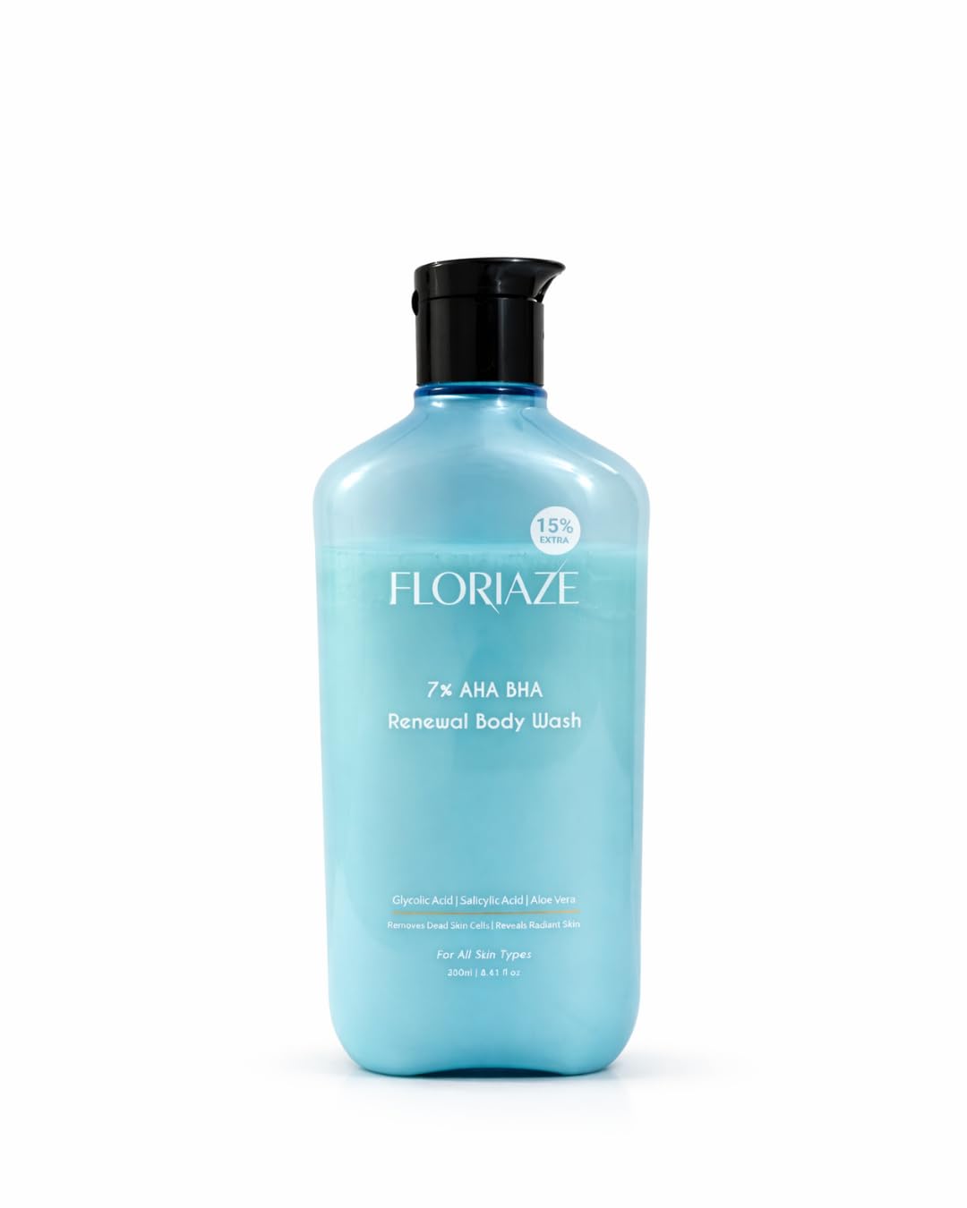 FLORIAZE AHA + BHA Body Wash with Glycolic Acid (5%), Salicylic Acid (2%) & Aloe Vera – Exfoliating & Cleansing Body Wash... - Review, Price and Buying Guide