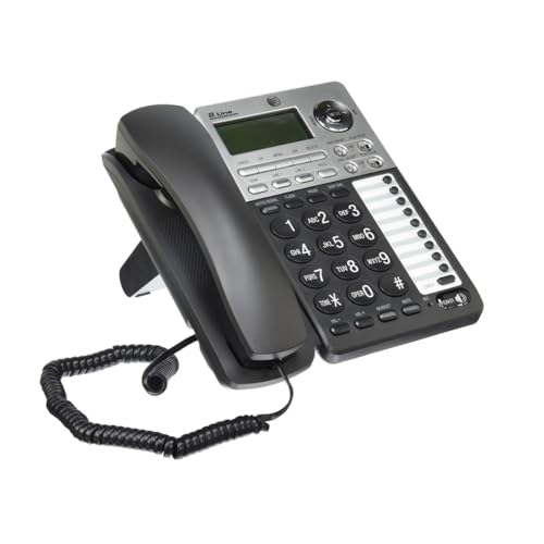 AT&T 2-Line Corded Phone with Digital Answering Machine, Speakerphone (ML17939) by AT&T - Used condition - CA$41.89