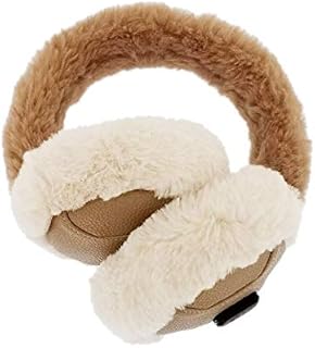 Aroma Season Heated Earmuffs for Women, Electric Plush Heated Ear Warmers for Winter Cold Weather Freesize (Brown)