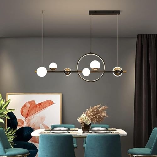 Lustre salon moderne à suspension pour table à manger