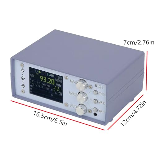 Radio portátil AM FM LW SW con 2 altavoces miniatura 6