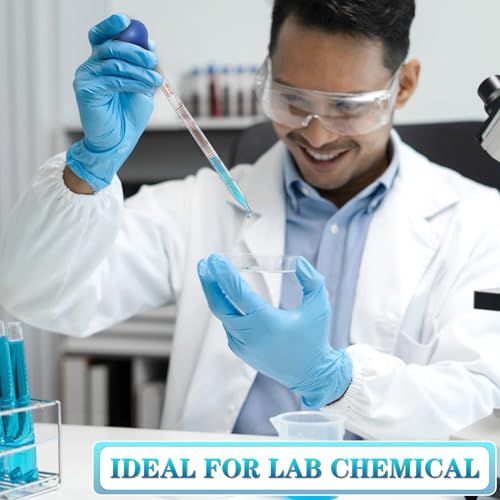 Asherxin 8 Pack Glass Pipette Dropper Lab Graduated Dropper Liquid Pipette with Rubber Cap+ 2 Cleaning Brush for Liquid Essential Oil Lab Dropper Pipettes Transfer (4pcs 5ml Dropper+4pcs 10ml Dropper) - Thumbnail 5