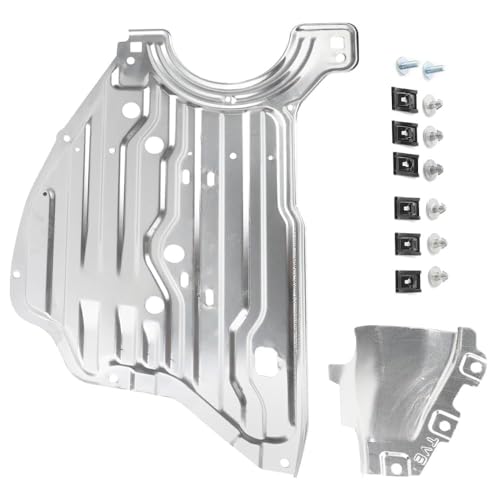 Shtuomoland Engine Splash Guard Shield Under Fit for Honda Accord 2018 2019 2020 2021 2022 Car Shield Cover Aluminum Engine Case Guard Replace 74116-TVA-A00 74116TVAA00