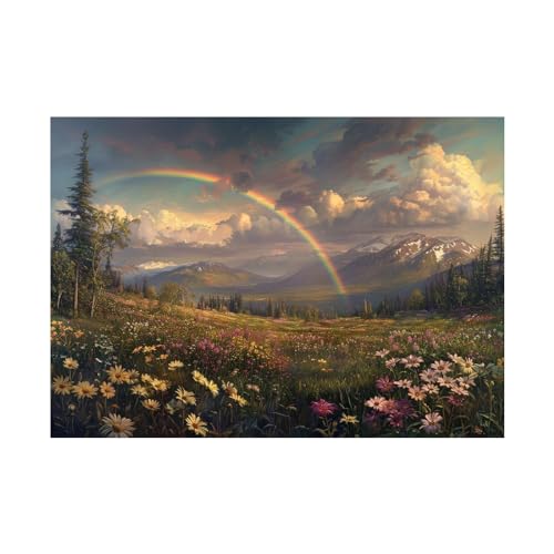 Peinture de paysage pour decoration murale moderne de chambre