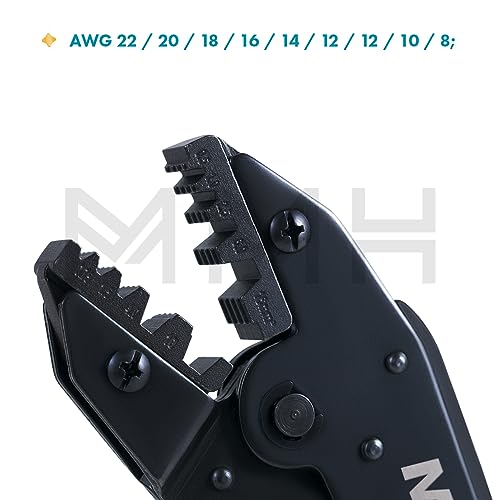 Alicate Crimpar Prensa Terminais Ilhos Tubolar 0,5 Até 16mm², MM House