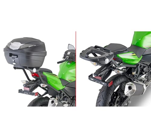Givi top case E455NT Monolock 45 lt résout le manque de rangement sur Z400