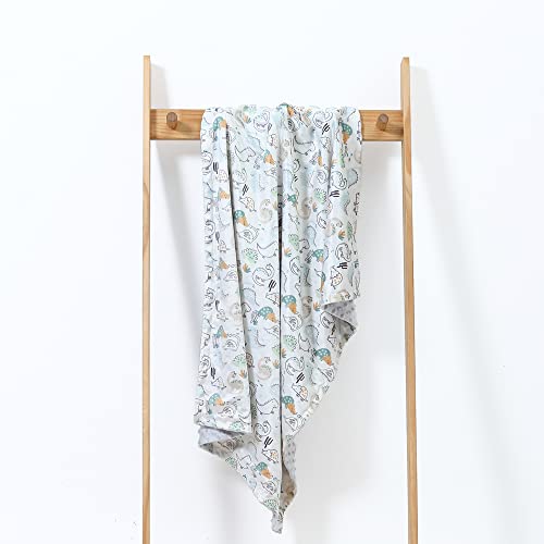 Crevent 001 Fuzzy Baby Nursery Blanket For Boys Soft Plush Receiving Gift thumb #2