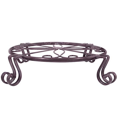 Metal Potted Plant Stand Heavy Duty Potted Holder Indoor Outdoor Rustproof Iron Floor