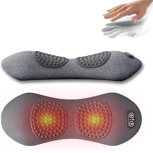 Masseur Dorsal Triple Fusion Lisse avec Chaleur, Traction Et Vibration 3 en 1 for Soulager la Sciatique Et les Douleurs Lombaires, Support Lombaire...