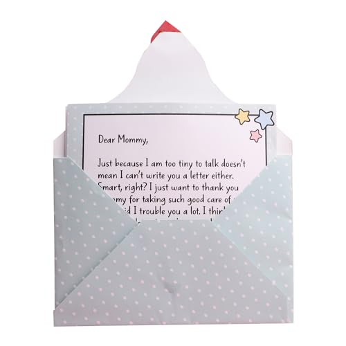 Oye Happy-Letter For New Mom-Best Message For Expecting Mothers,Mother's Day,Pack of 1 3